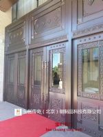 玻璃銅門生產(chǎn)廠家 玻璃銅門訂購 專業(yè)設(shè)計銅門廠家